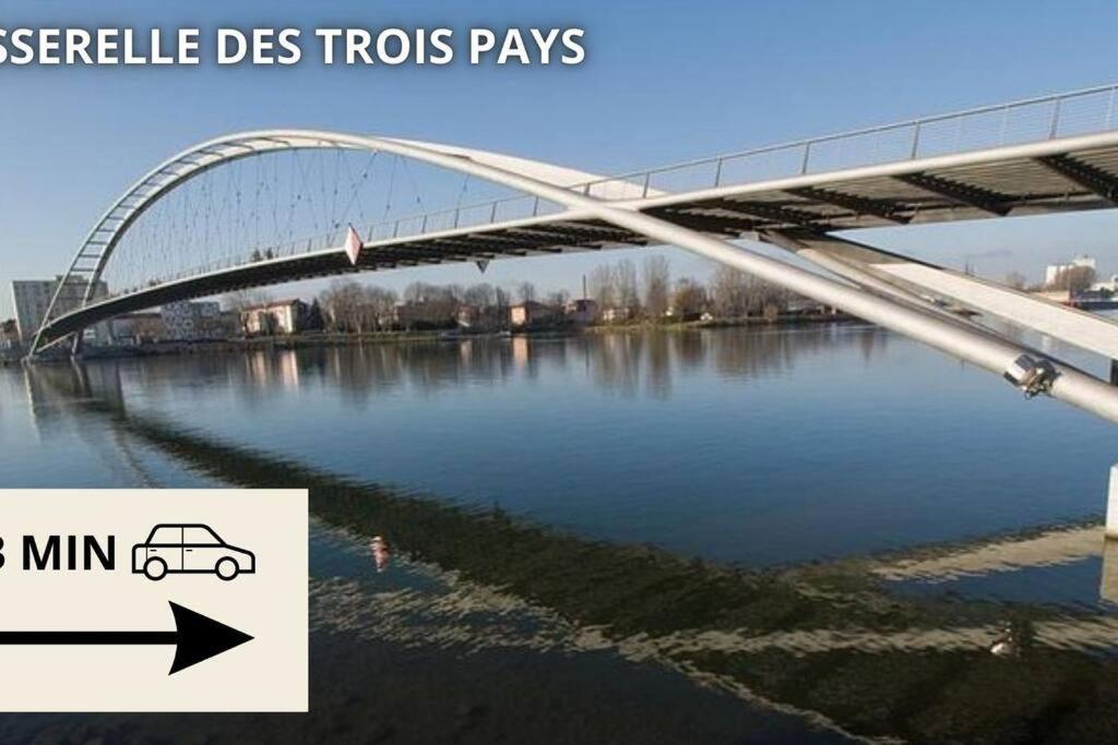 L'Escale, Proche Suisse, Parking Apartment Hesingue Ngoại thất bức ảnh